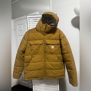 Carhartt Men's Lose Fit Rain Defender Insulated Jacket OJ5474 Blue Sz- Medium